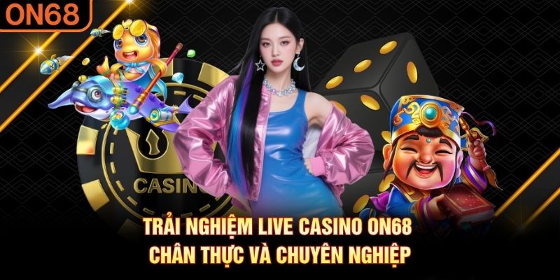 live casino on68
